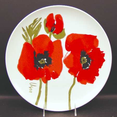 Poppy 12" Chop Plate (Round Platter)