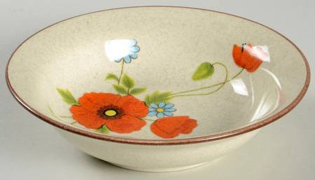 Poppy Parade Soup/Cereal Bowl