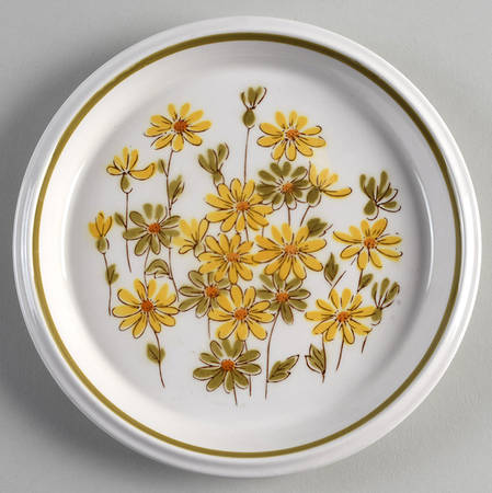 Posy Parade Salad Plate