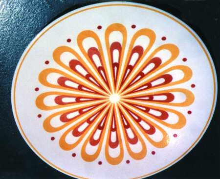 Pom Pom Dinner Plate
