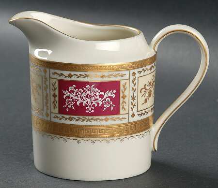 Pompadour Ruby Creamer