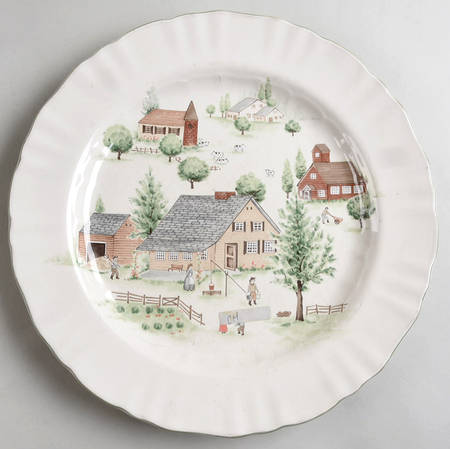 Pound Ridge 12" Chop Plate (Round Platter)