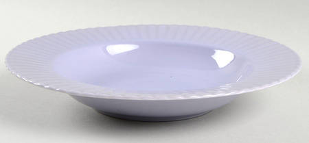 Potpourri Lavender Rim Soup Bowl