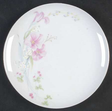 Pretty Bouquet Salad Plate