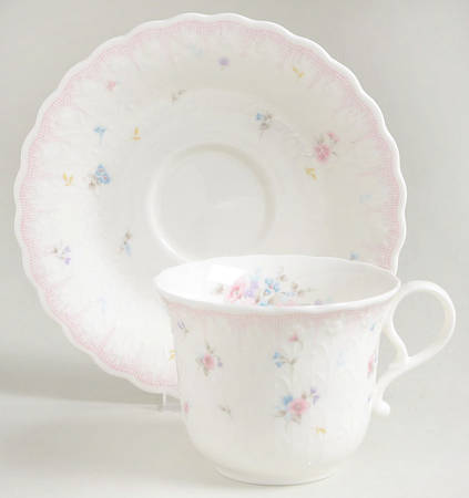 Precious Flat Cup & Saucer Set