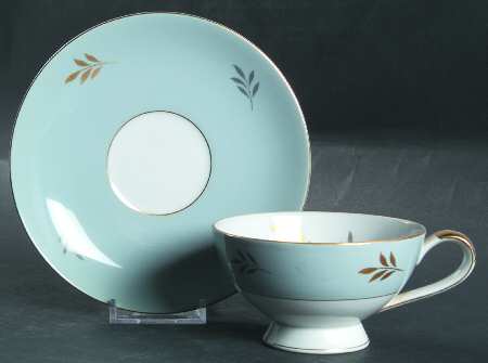 Prelude Footed Cup & Saucer Set by Mikasa