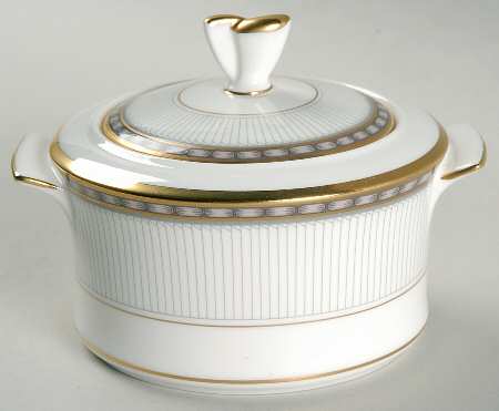 Precious Gold Sugar Bowl & Lid