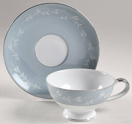 Princess Footed Cup & Saucer Set