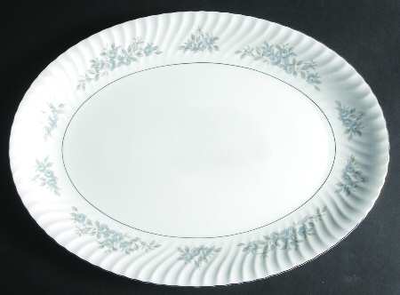 Priscilla 16" Oval Serving Platter