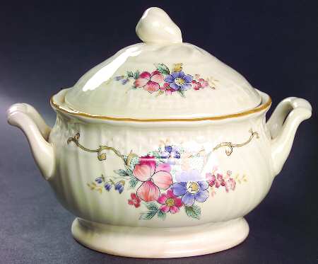 Provencal Sugar Bowl & Lid