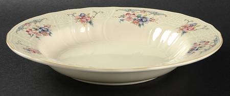 Provencal Large Rim Soup Bowl
