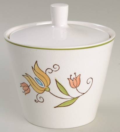 Provincial Sugar Bowl & Lid