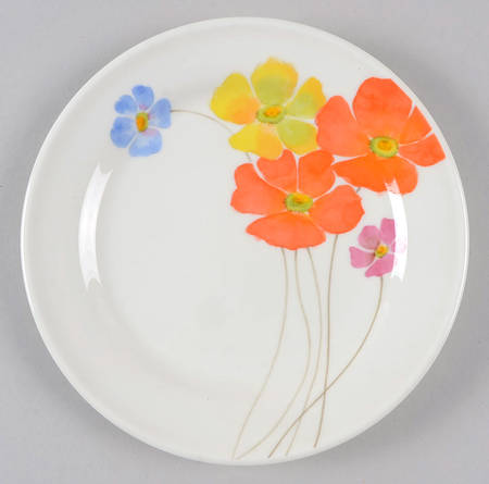 Pretty Posies Salad Plate