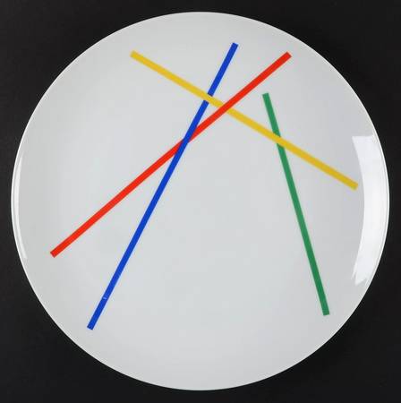 Primary Palette 12" Chop Plate (Round Platter)