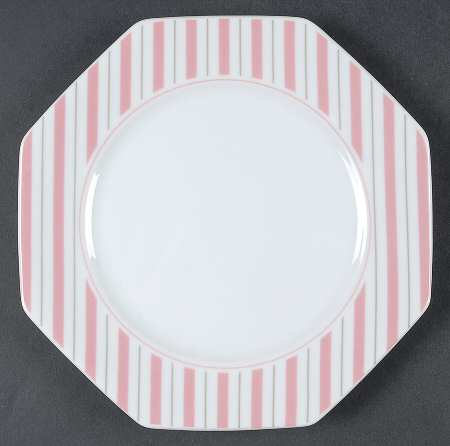 Preppie Pink Salad Plate