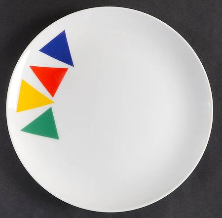 Primary Point Salad Plate