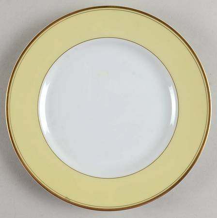 Prim Rose Yellow Salad Plate