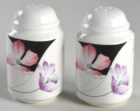 Purple Poppies Salt & Pepper Set