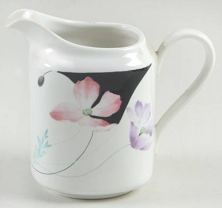 Purple Poppies Creamer