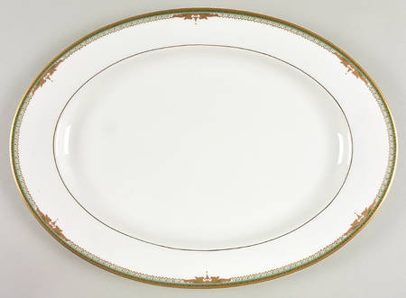 Queen's Court 15" Oval Serving Platter