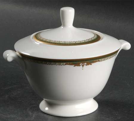 Queen's Court Sugar Bowl & Lid