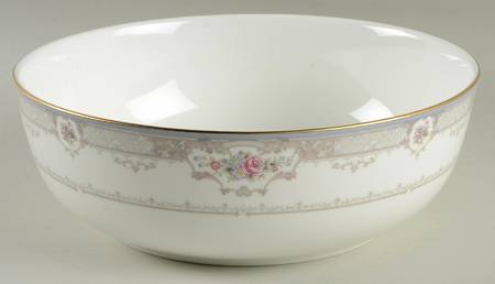 Queens Rose 8" Round Vegetable Bowl