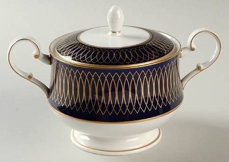 Radiance Cobalt Blue Sugar Bowl & Lid