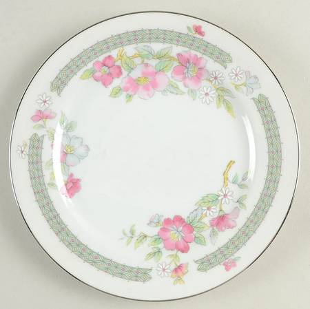 Rambling Rose Salad Plate