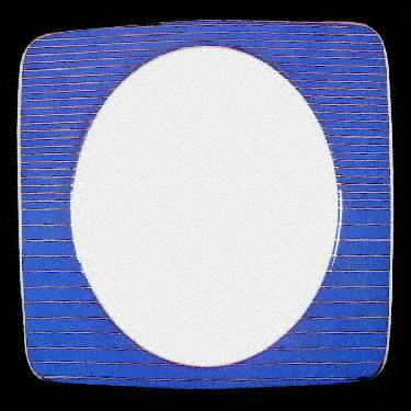 Radiance Sapphire Large Rim Soup Bowl