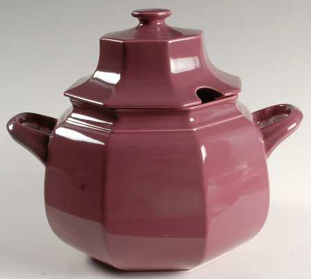 Raspberry Tureen &  Lid