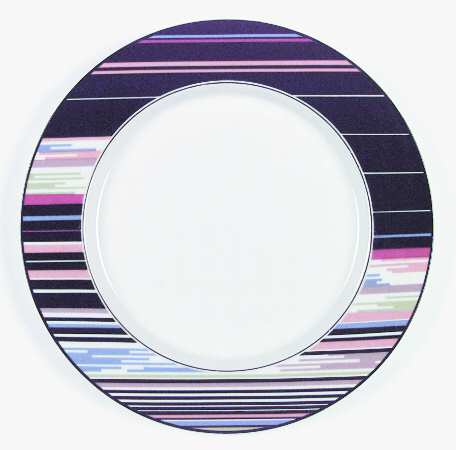 Rag Time Dinner Plate