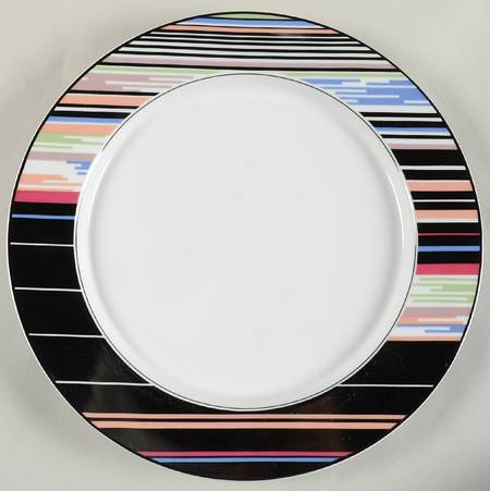 Rag Time 12" Chop Plate (Round Platter)