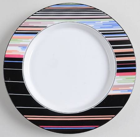 Rag Time Salad Plate