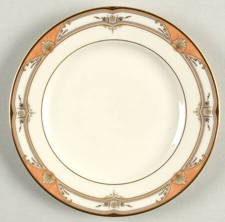Regal Crest Peach Bread & Butter Plate