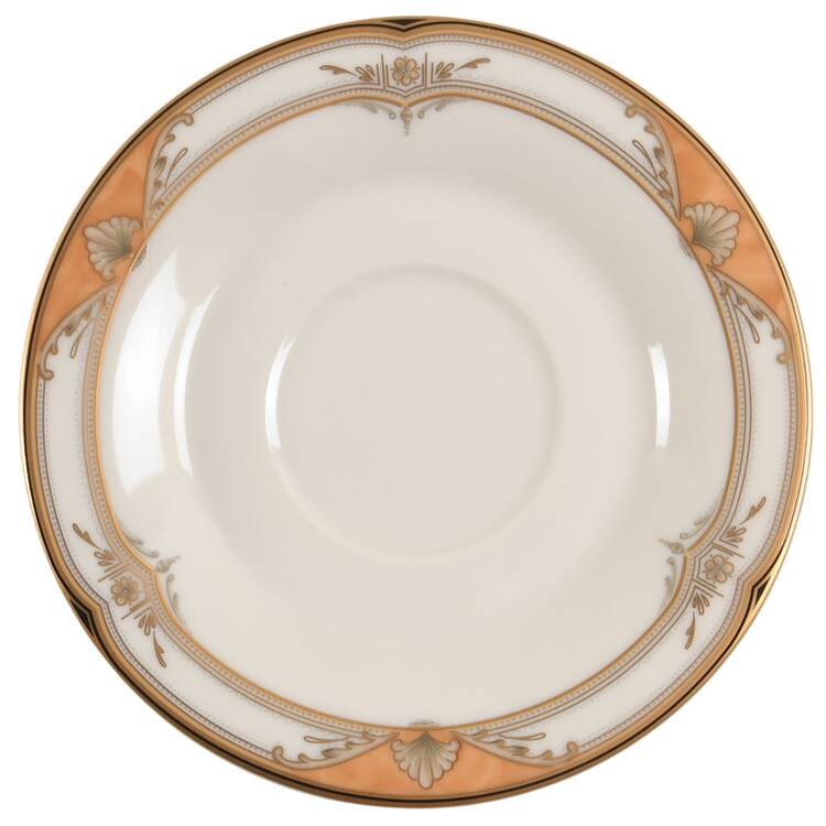 Regal Crest Peach Saucer