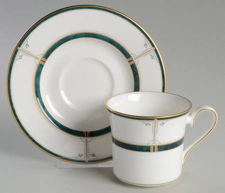 Regalaire Flat Cup & Saucer Set by Mikasa