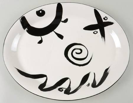 Reggae 19" Oval Serving Platter