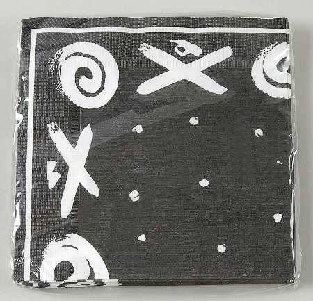 Reggae Package of Paper Beverage Napkins