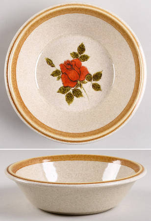 Red Masterpiece Soup/Cereal Bowl