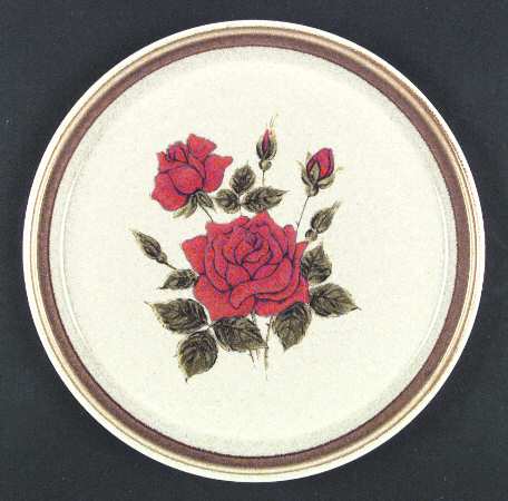 Red Masterpiece Dinner Plate