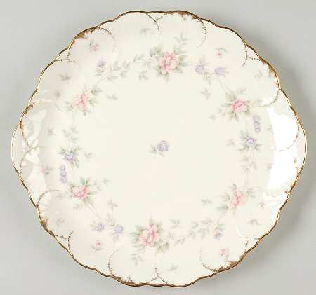 Remembrance Handled Cake Plate