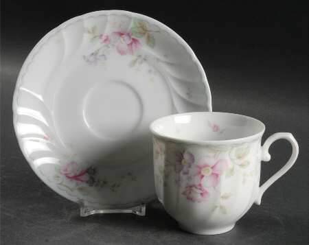 Renee Flat Cup & Saucer Set