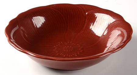 Red Orchid Coupe Soup Bowl