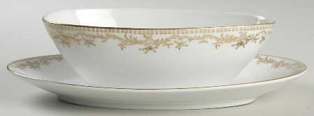 Richelieu Gravy Boat with Attached Underplate