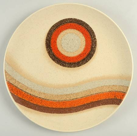 Rising Sun 12" Chop Plate (Round Platter)