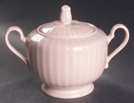 Rose Blush Sugar Bowl & Lid
