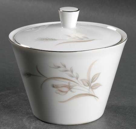 Rose Ballet Sugar Bowl & Lid