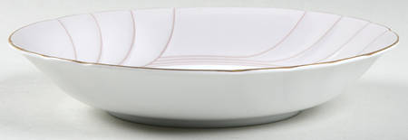 Rose Bisque Coupe Soup Bowl