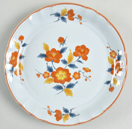 Royal Bouquet Salad Plate