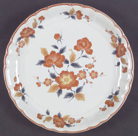 Royal Bouquet Dinner Plate